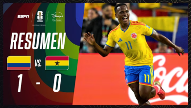 Colombia (1) VS. (0) Ghana (Resumen)