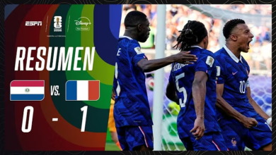 Paraguay (0) VS. (1) Francia (Resumen)