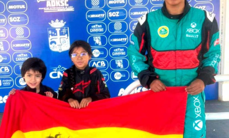 Pilotos potosinos encabezan el equipo boliviano de karting