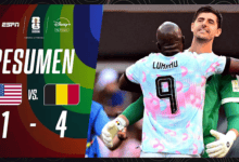 E.E.U.U. (1) VS. (4) Belgica (Resumen)