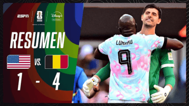 E.E.U.U. (1) VS. (4) Belgica (Resumen)