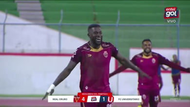 Real Oruro (4) VS. (1) U de Vinto (Resumen)