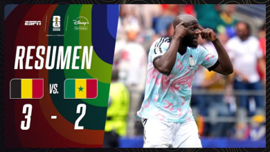Belgica (3) VS. (2) Senegal (Resumen)