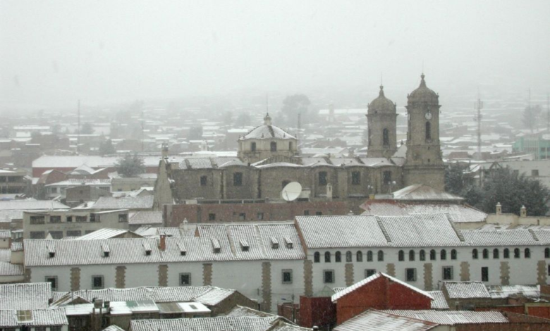 La Villa Imperial soportará temperaturas de hasta -6°C este fin de semana