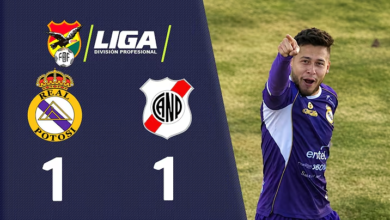 Real Potosí (1) VS. (1) Nacional Potosí (Resumen)