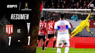 Estudiantes L.P. (1) VS. (1) U. Catolica (Resumen)