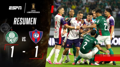 Palmeiras (1) VS. (1) Cerro Porteño (Resumen)