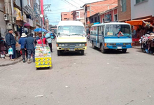 Transporte público reduce su servicio en Potosí por falta de combustible