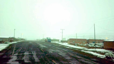 Temporal de nieve en el sudoeste potosino afecta a 123 comunidades