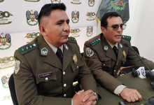 Roger Villazón asume como nuevo comandante de la Policía