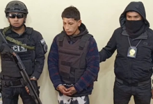 Arrestan a un joven por exhibir presunta arma en centro potosino