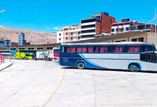 Baja afluencia de pasajeros en la terminal obliga a trasvasar viajeros de buses