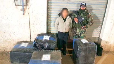 FELCN intercepta "narcotrufi" con marihuana rumbo a Macha