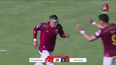 U. de Vinto (1) vs. (3) Real Oruro (Div.Prof./F21)
