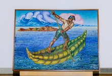 Obras del pintor boliviano Alejandro Mario Yllanes conquistan museos