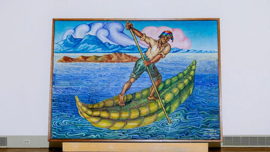 Obras del pintor boliviano Alejandro Mario Yllanes conquistan museos